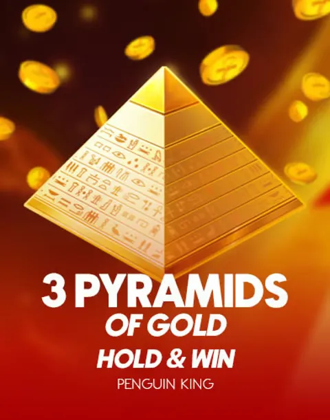 3 Pyramids of Gold Hold & Win